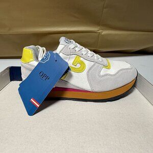 OPP Women's France lace-up Suede Sneakers Size 37 NEW